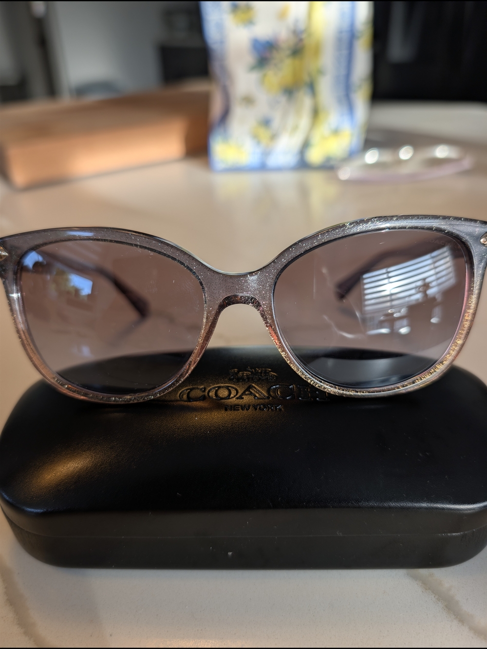 Coach HC8132 (L109)Color: 555494 – Shimmer Violet Peach GradientSize: 57□17 13
